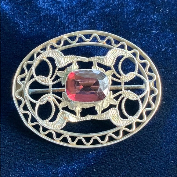 Antique Victorian Sash Pin - Picture 2 of 4